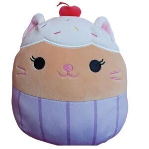Squishmallows 8"Mirian  The Cupcake Cat Squad Plush Collectible Toy Soft Cuddly